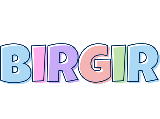 Birgir pastel logo