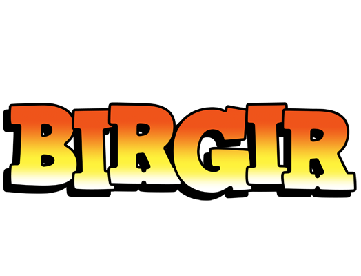 Birgir sunset logo