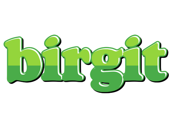 Birgit apple logo