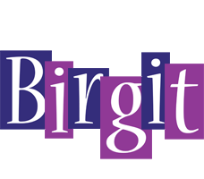 Birgit autumn logo