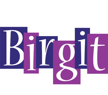 Birgit autumn logo