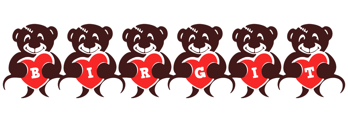 Birgit bear logo