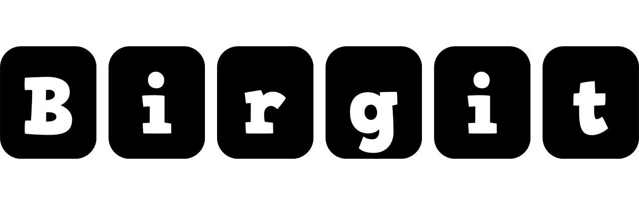 Birgit box logo