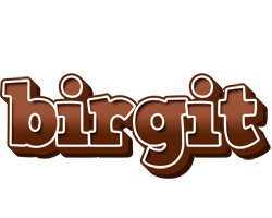 Birgit brownie logo