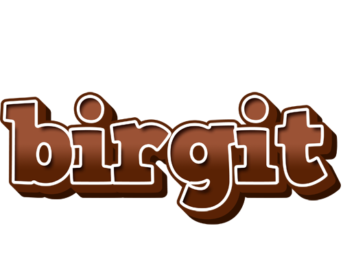 Birgit brownie logo
