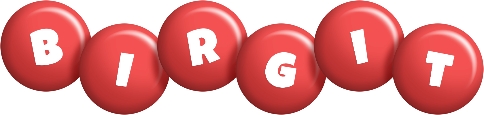 Birgit candy-red logo