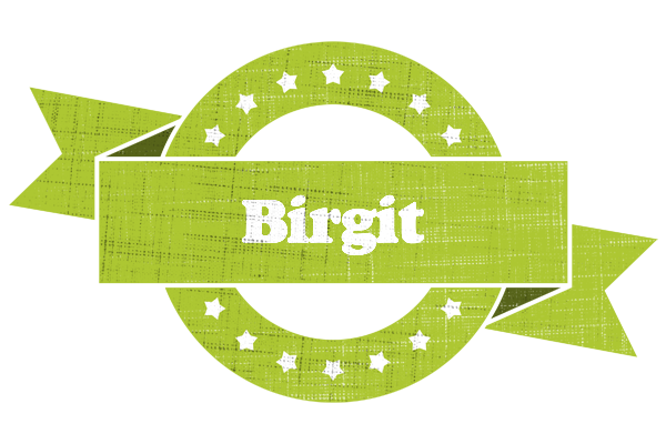Birgit change logo