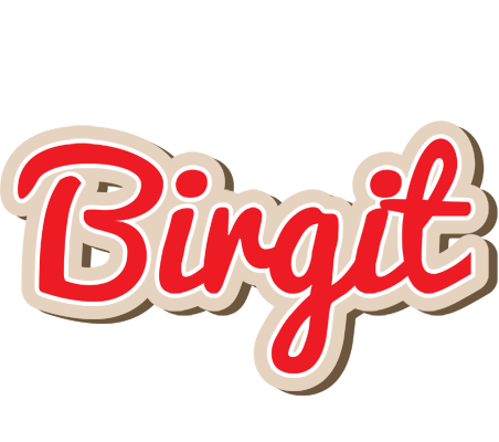 Birgit chocolate logo