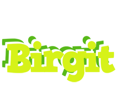 Birgit citrus logo