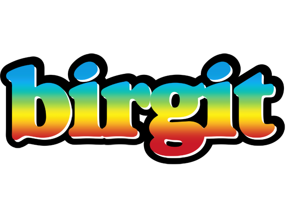 Birgit color logo
