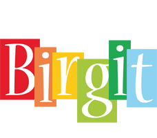 Birgit colors logo