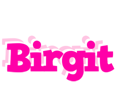 Birgit dancing logo