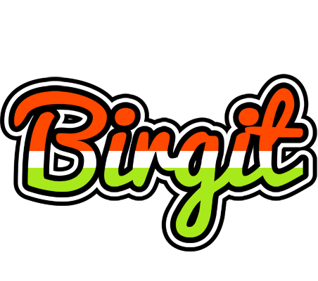 Birgit exotic logo