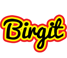 Birgit flaming logo