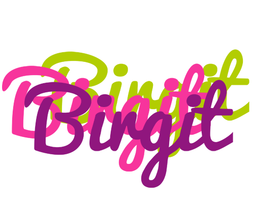Birgit flowers logo