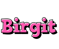 Birgit girlish logo