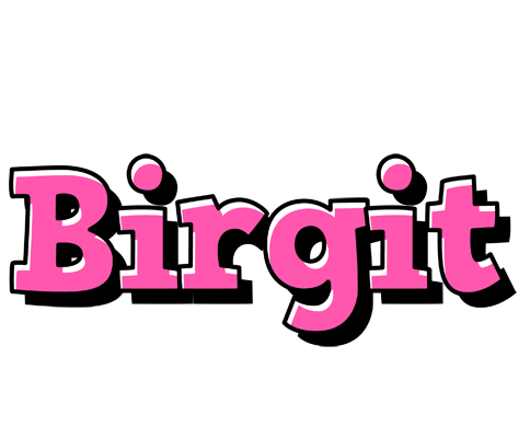 Birgit girlish logo