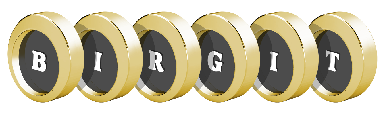 Birgit gold logo