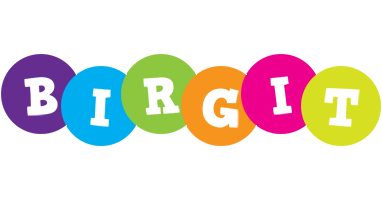 Birgit happy logo