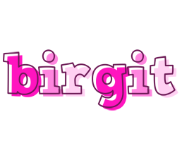 Birgit hello logo