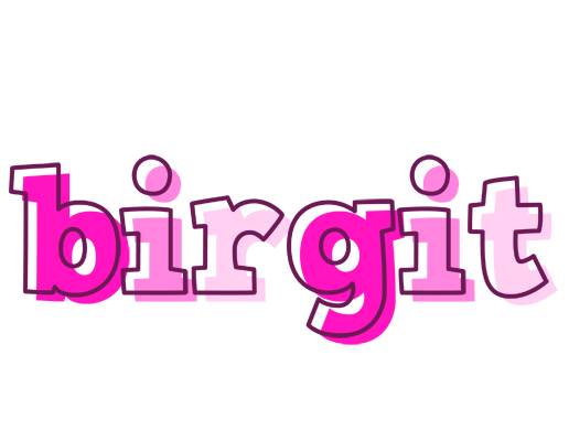 Birgit hello logo