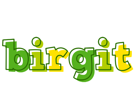 Birgit juice logo