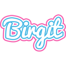 Birgit outdoors logo