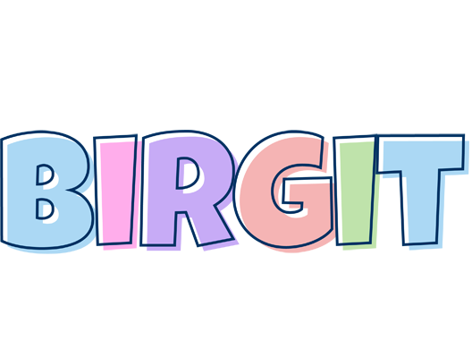 Birgit pastel logo