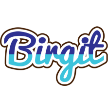 Birgit raining logo