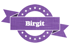 Birgit royal logo