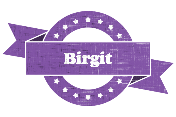 Birgit royal logo