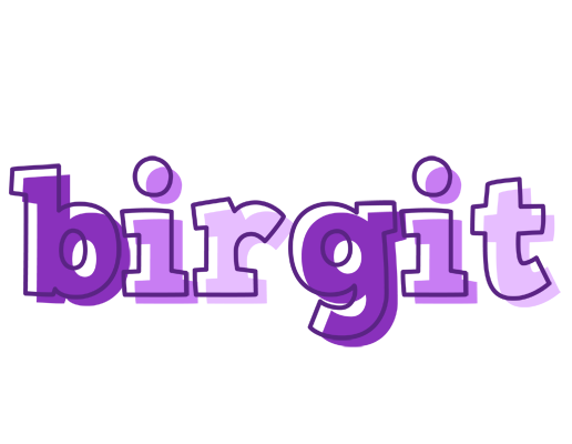 Birgit sensual logo
