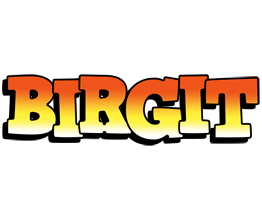 Birgit sunset logo