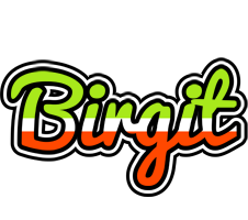 Birgit superfun logo