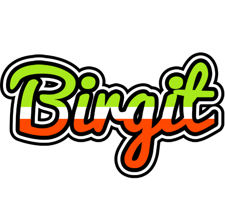 Birgit superfun logo