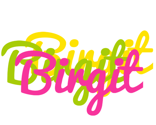 Birgit sweets logo