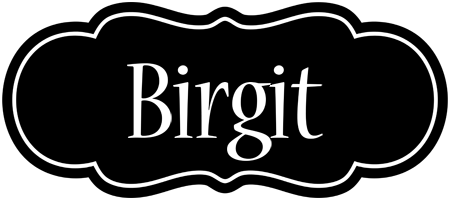 Birgit welcome logo