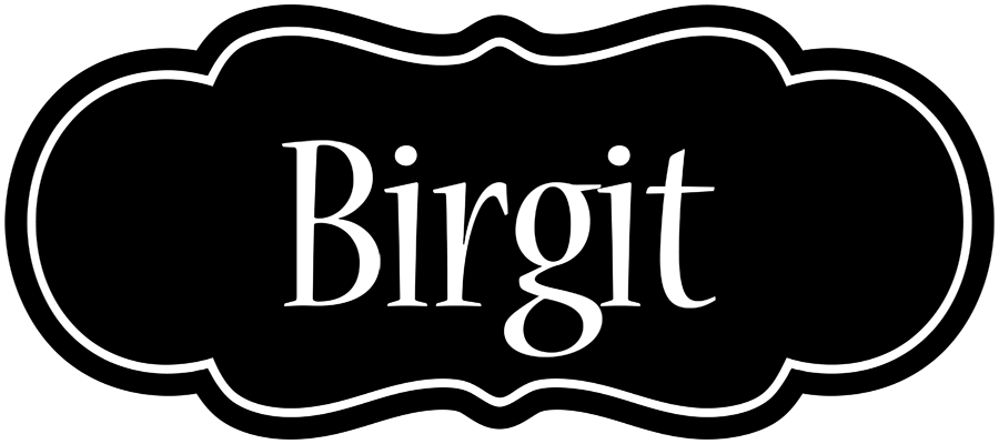 Birgit welcome logo