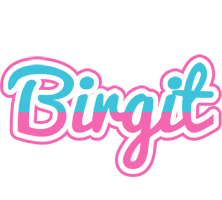 Birgit woman logo