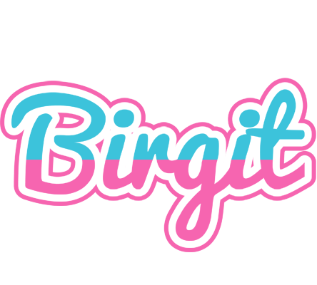 Birgit woman logo