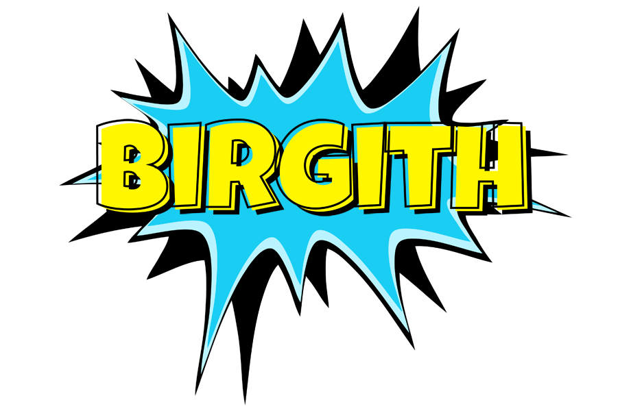 Birgith amazing logo