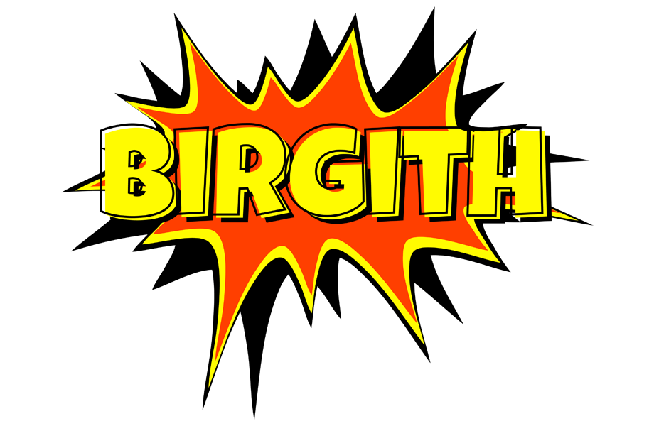 Birgith bazinga logo