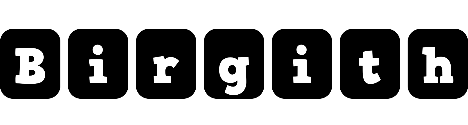 Birgith box logo