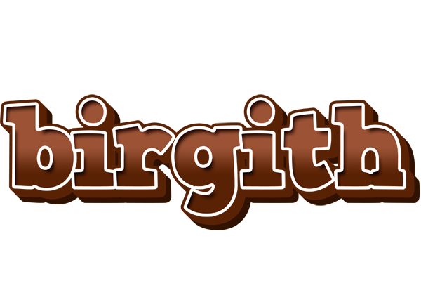 Birgith brownie logo