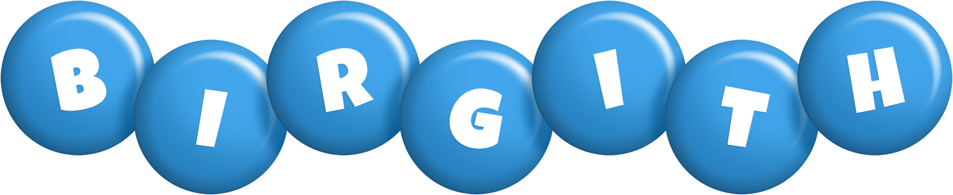 Birgith candy-blue logo