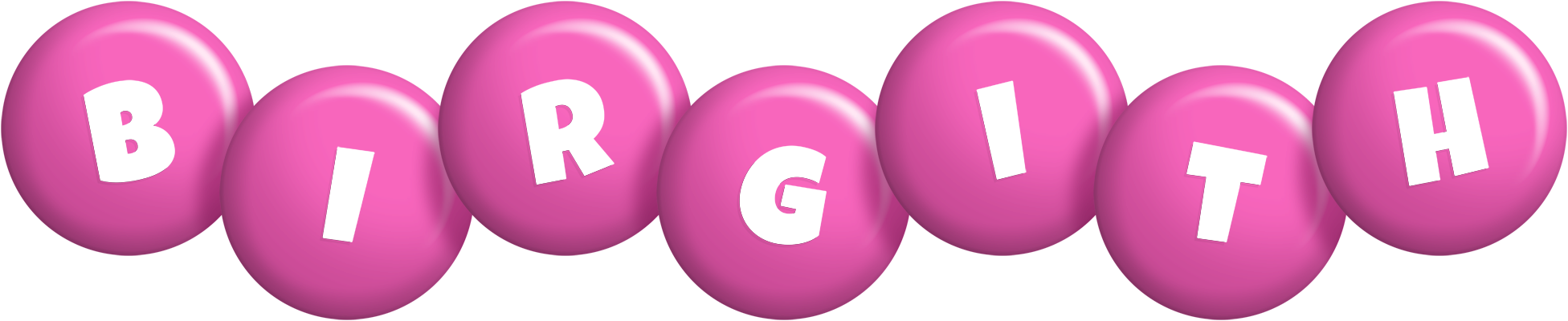 Birgith candy-pink logo