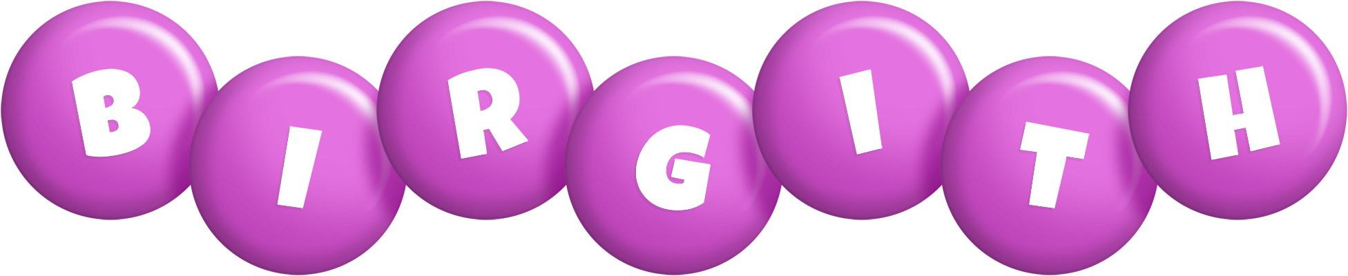Birgith candy-purple logo