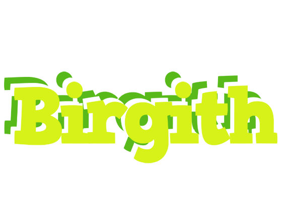 Birgith citrus logo