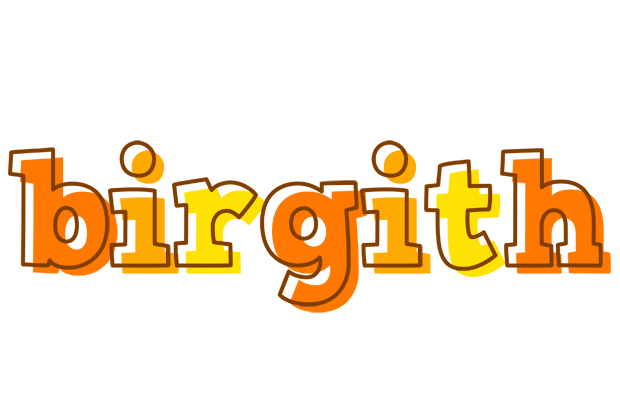 Birgith desert logo