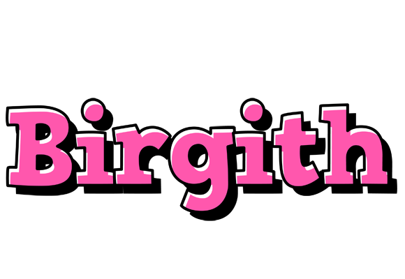 Birgith girlish logo